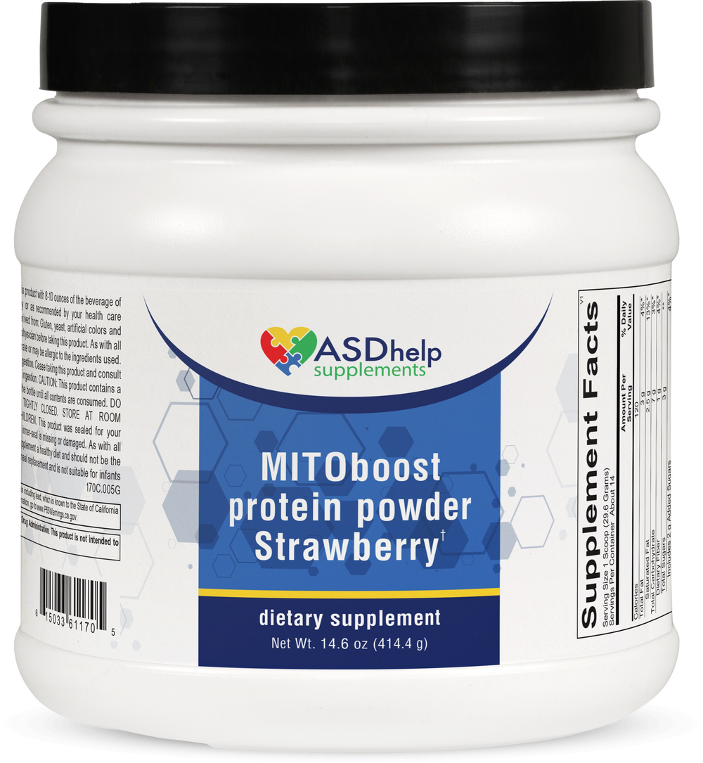 MITOboost  protein powder strawberry 414 g exp 07/26