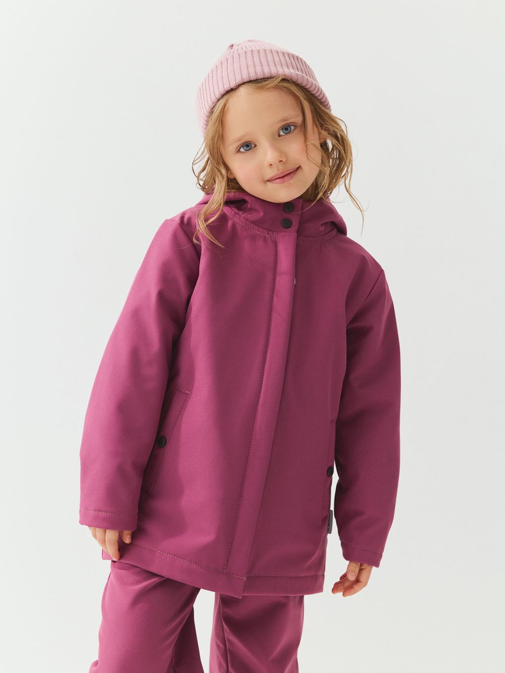 Парка Softshell демисезонная "Ягодный"