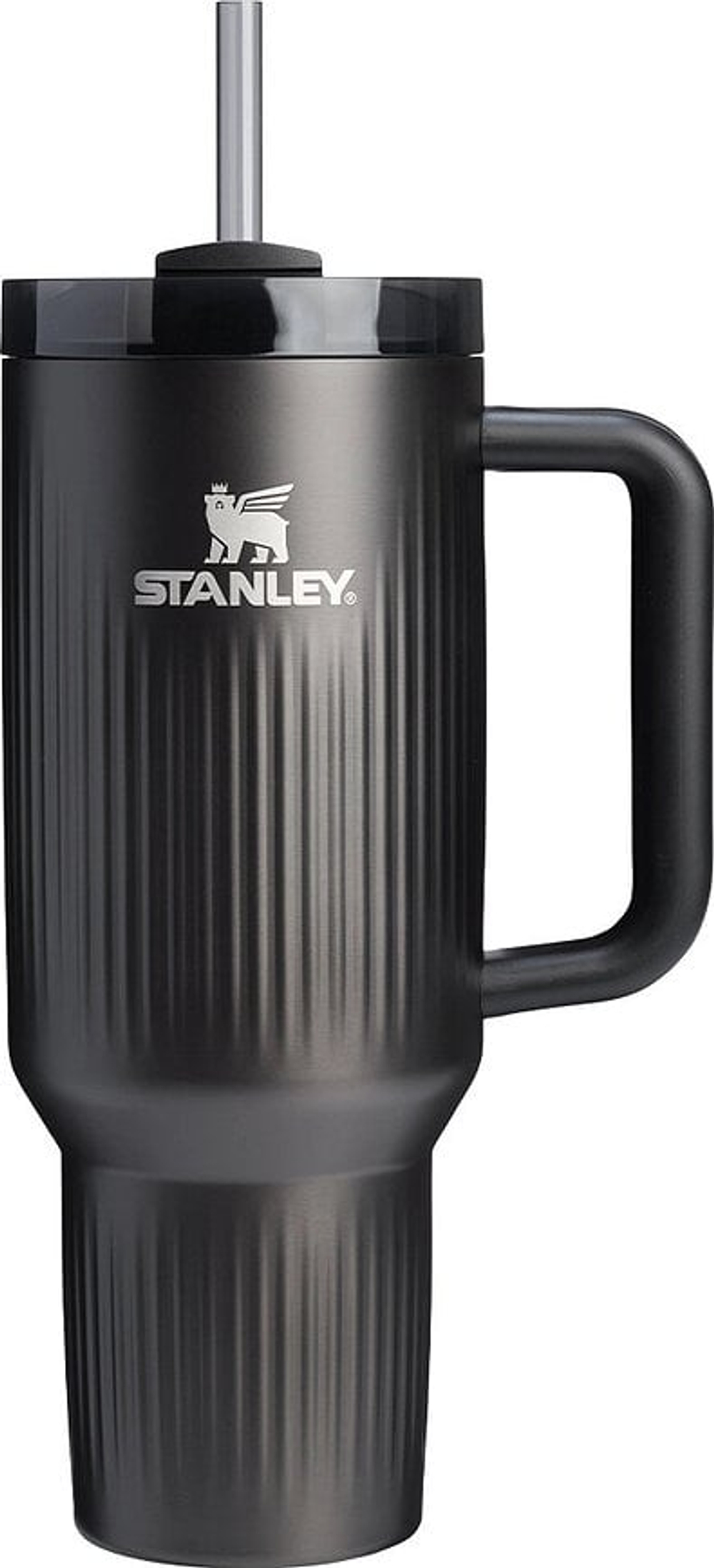 Термокружка stanley, quencher h2.0 flowstate, нержавеющая сталь, чёрная · арт. fabr 10-13236-0193
