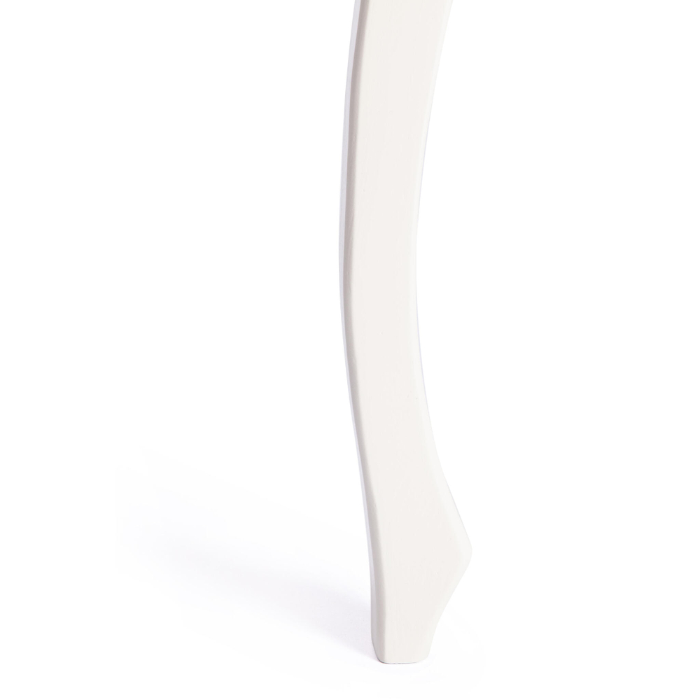 Стол CATERINA PROVENCE  бук, мдф, 100+30x70x75 см, Ivory white