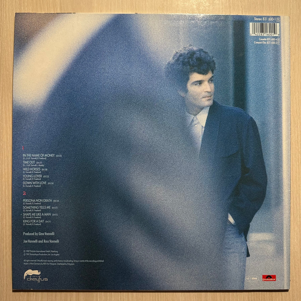 Gino Vannelli - Big Dreamers Never Sleep (Германия 1987г.)