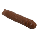 Реалистичный вибратор Baile Osric, коричневый, 22,3 см