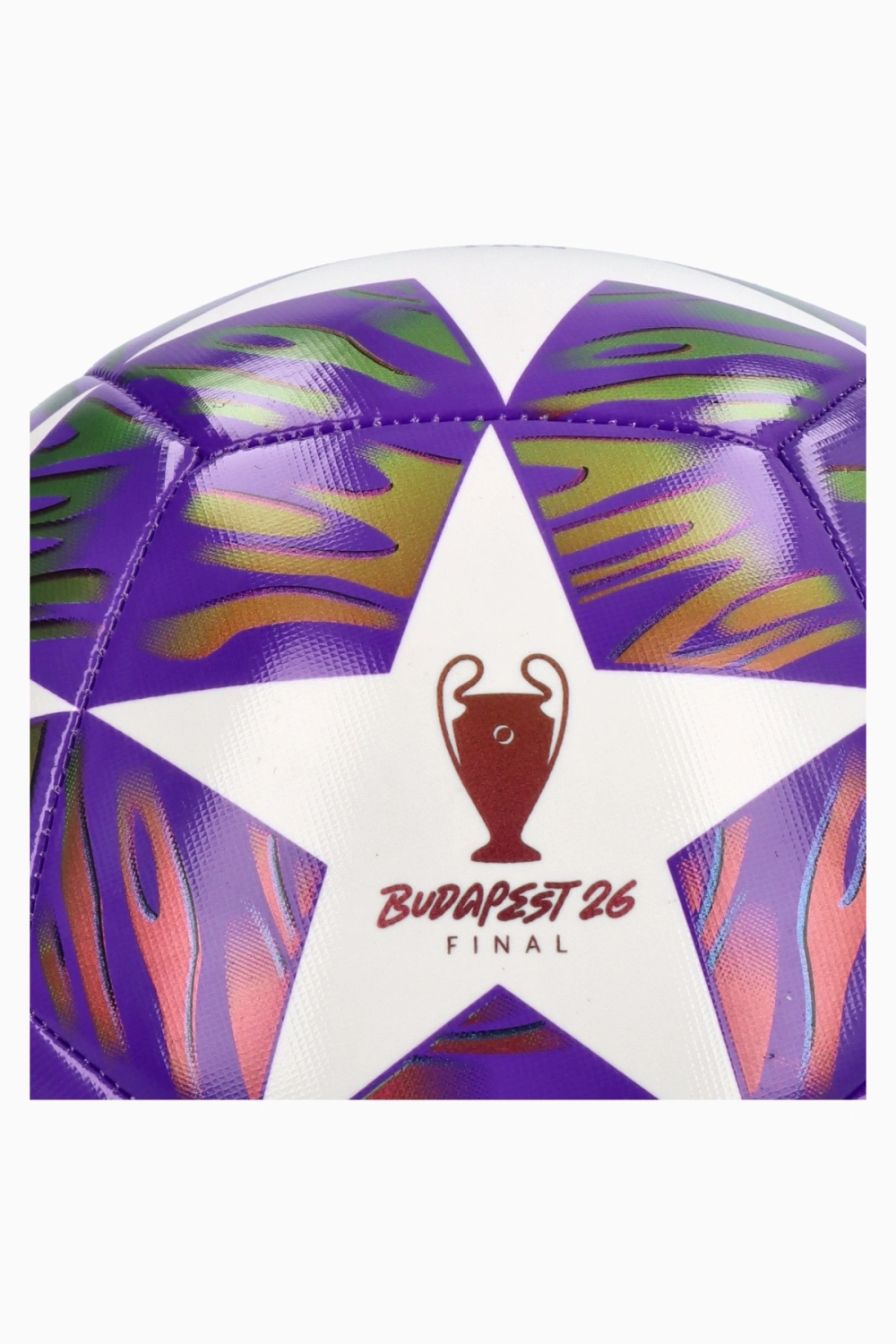 Футбольный мяч adidas UCL Training 25/26 Final размер 3 - фиолетовый