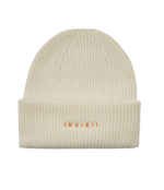 Хлопчатобумажная шапка RIBBED INUIKII - кремовый(42020-020)