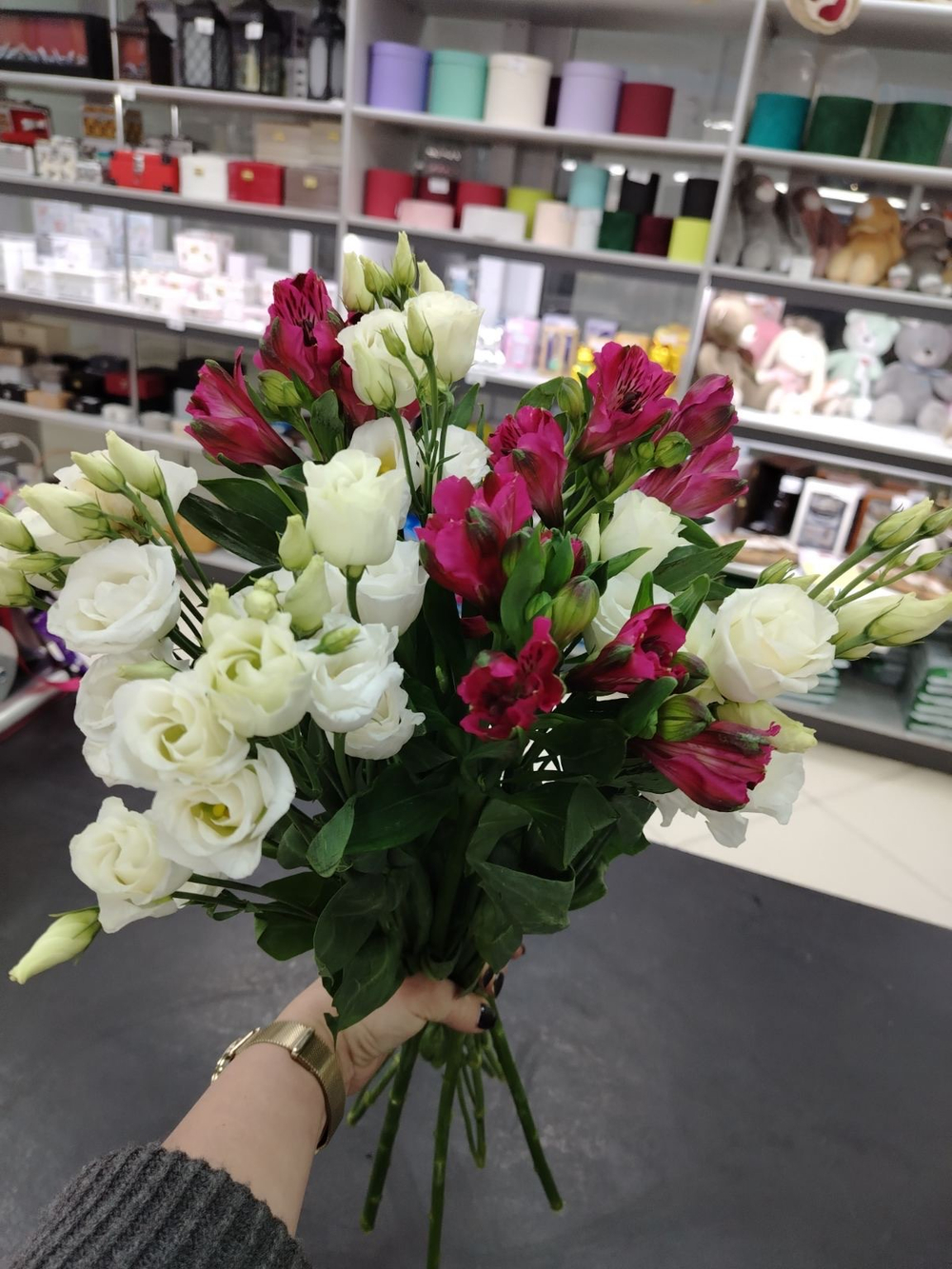 Букет на 2 марта