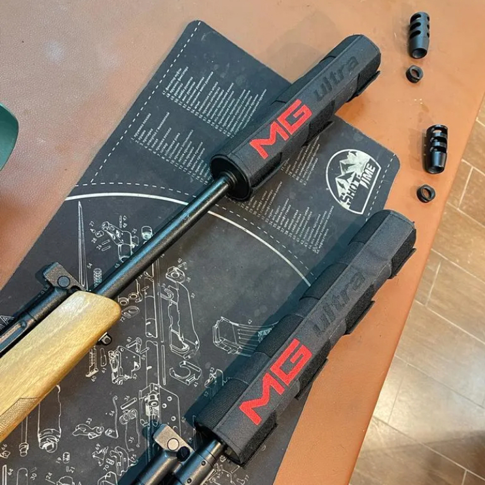 ДТКП закрытый PRO MAX с заходом на ствол на карабин AR-15, Franchi Horizon (.223 Rem, 1/2x28), Matilda MG Ultra