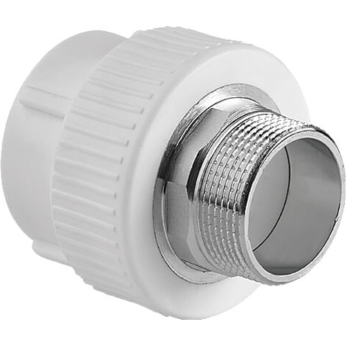 Муфта TEBO бел. PP-R комбинированная 90х3" НР под ключ (1/5), арт. 015020714