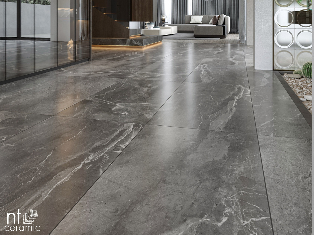 Керамогранит NT CERAMIC Slate Black 600*1200мм лаппатированная