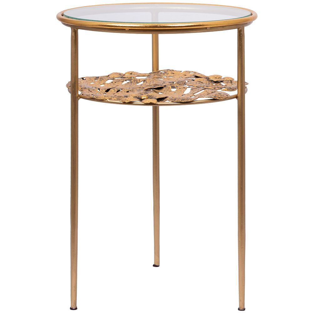 Столик декоративный Monstera Deliciosa (Монстера) Амбер