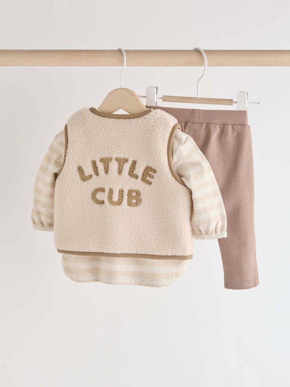 Комплект из трех предметов Next N75-983, Бежевый