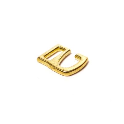 Крючки для босоножек 10 мм, золото