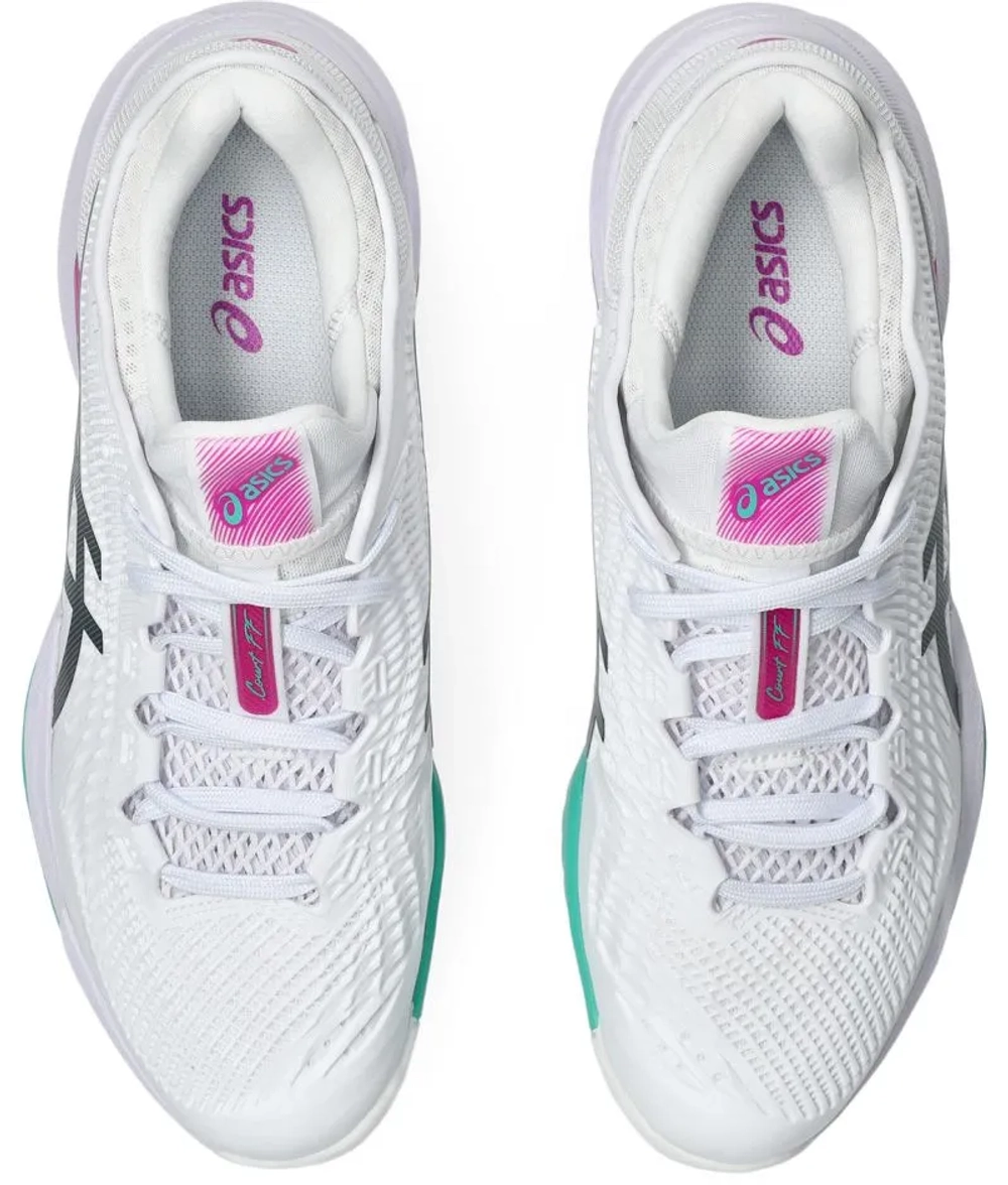 Теннисные кроссовки Asics Court FF 3 - white/digital sakura
