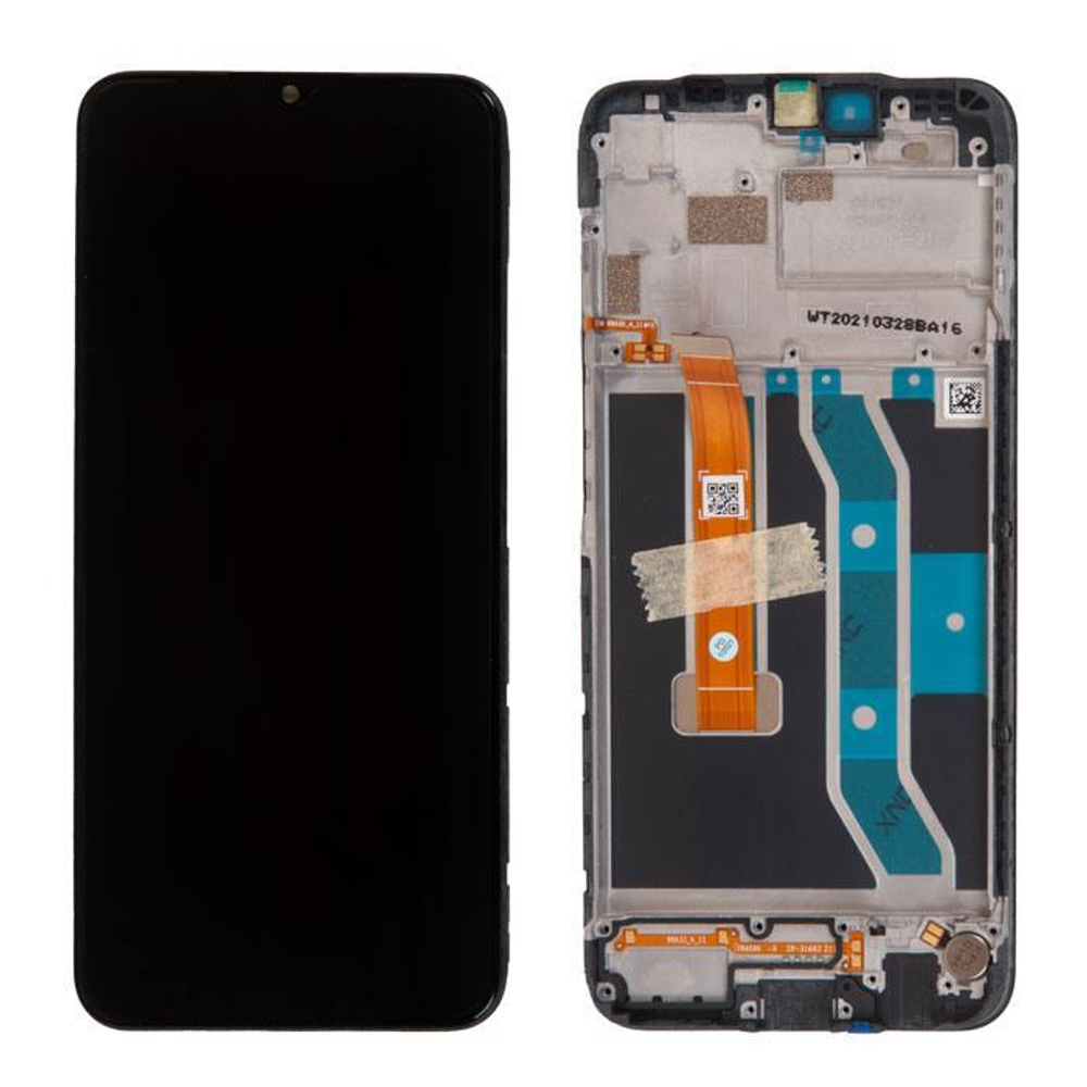 Realme C25 (RMX3191) / (RMX3193) Дисплейный модуль с тачскрином) (в рамке) (ORIG-SP)