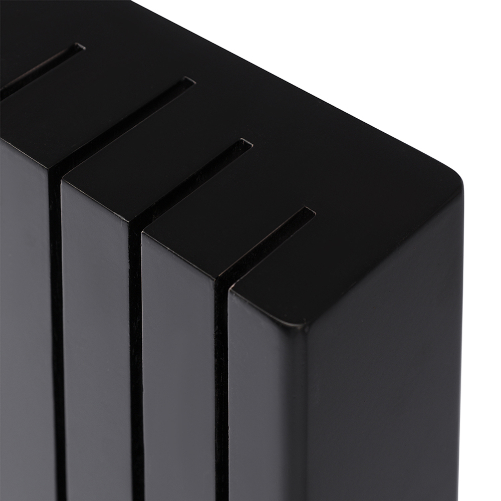 Подставка для ножей hevea, черная