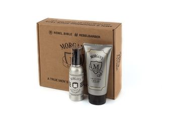 Подарочный набор крем для бритья + крем после бритья Morgans