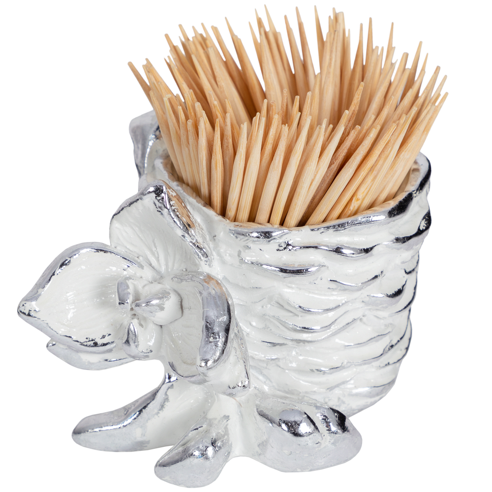 Держатель для зубочисток Орхидея Ликаста Сильвер