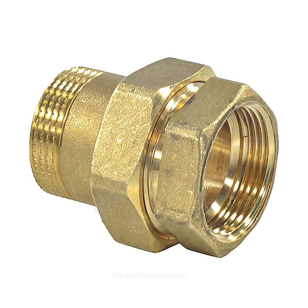 Соединитель латунь американка Ду 32 (1 1/4") прямой ВР/НР R18SP Giacomini R18SPY006