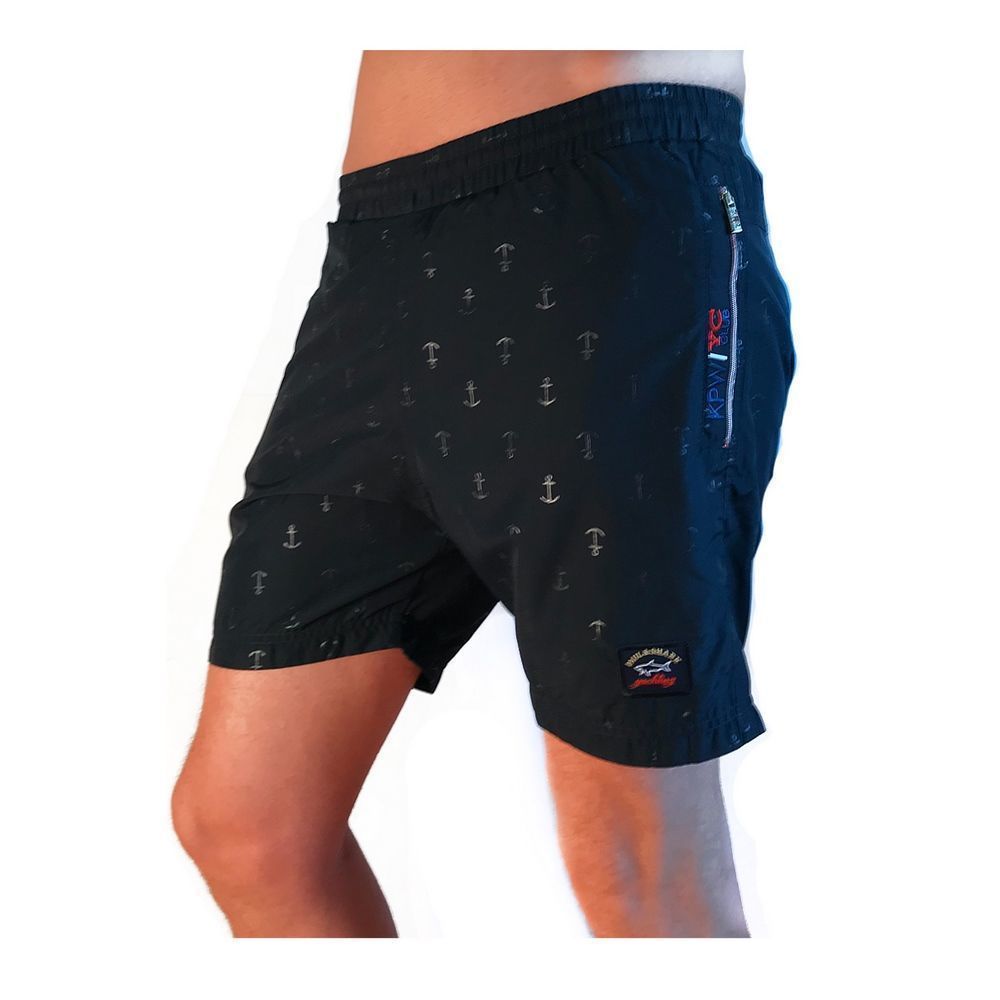 Мужские шорты пляжные темно-синие PAUL &amp; SHARK PSH9088