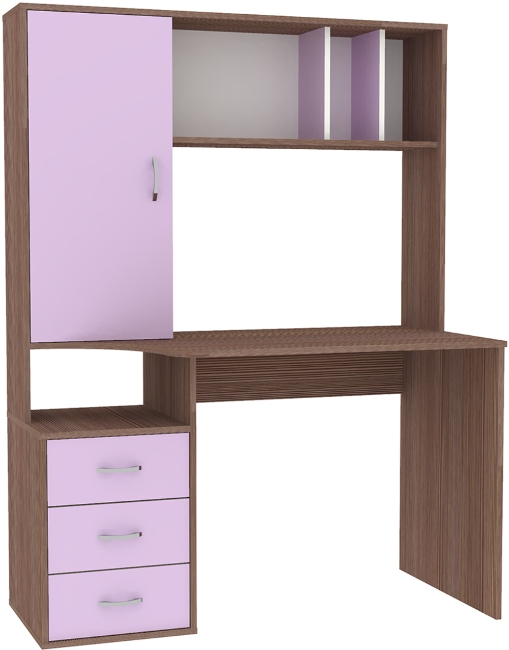 Стол компьютерный КарИВи Сокол Бодего Темный Ирис