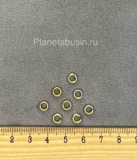 Соединительные колечки винтовые люкс (Корея) 1056