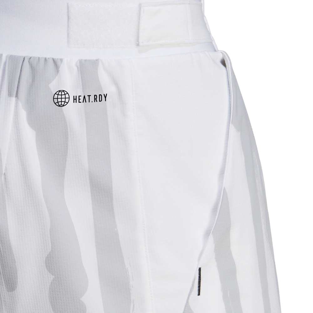 Мужские теннисные шорты adidas New York Printed Shorts Men - White, Lightgrey