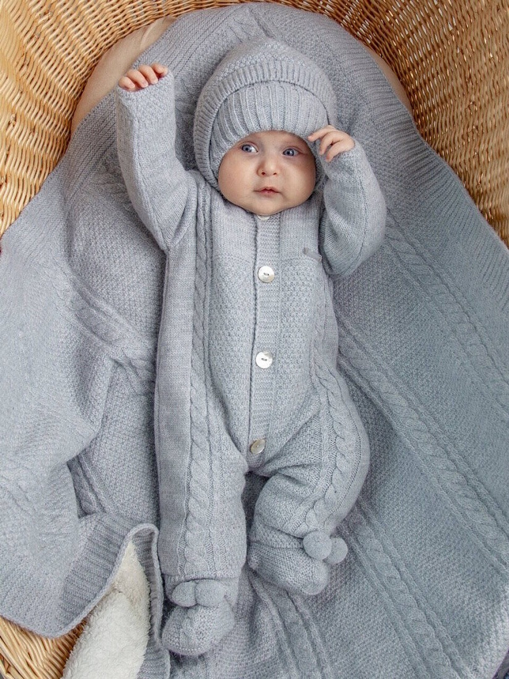 Комплект 3 предмета, Серо-голубой