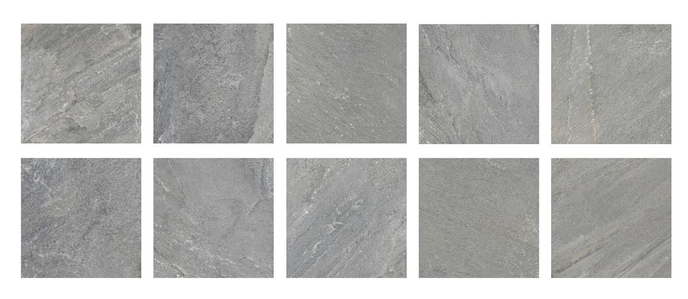 Керамогранит Estima Rock RC01 40.5x40.5 см 1.804 м² неполированный цвет серый
