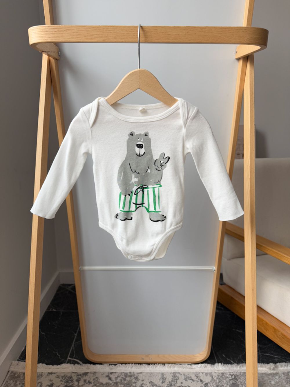 Хлопковый боди-слип Stella McCartney, 68