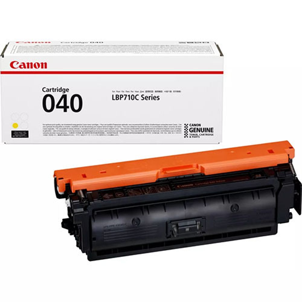 Тонер-картридж CANON 040 Y для LBP 710CX/712CX желтый (0454c001)