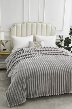 Плед 160x210 Sofi De MarkO Орнелла серый