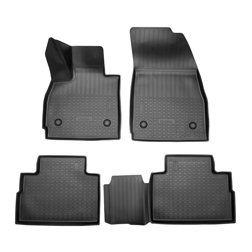 Ковры в салон Norplast для Chery Tiggo 8 L 2024-, Черный, 1,2 ряд, арт.NPA11-C11-775-2