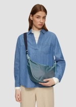 Сумка hobo с отделением на молнии и логотипом s.Oliver