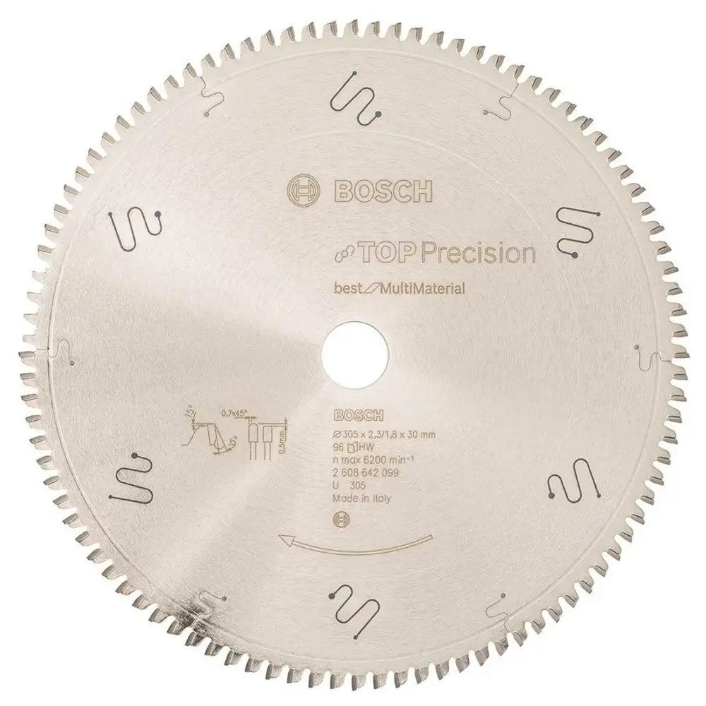 Пильный диск MULTI TOP 305x30x2,3 мм, 96 BOSCH 2608642099