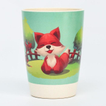 4770806 Набор бамбуковой посуды «Мельница», 5 предметов: тарелка, миска, стакан, вилка, ложка