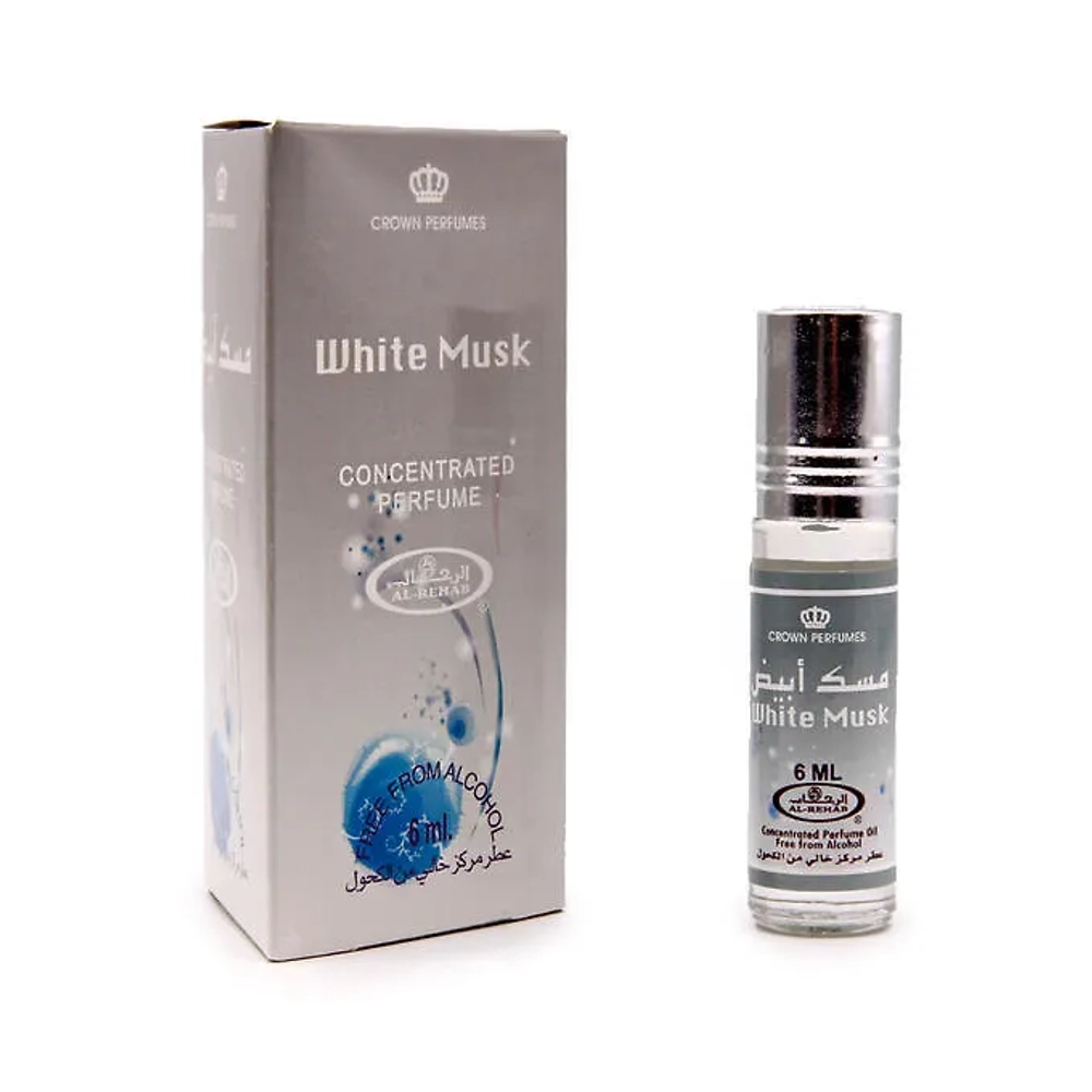Арабские Масляные Духи Роллер 6 мл REHAB WHITE  MUSK