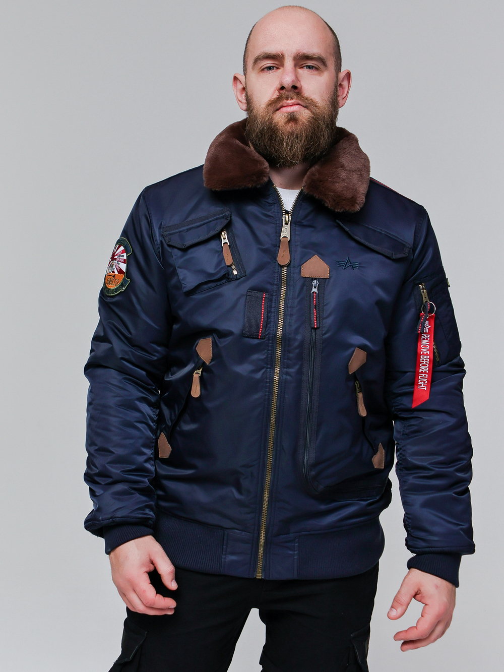 Бомбер утепленный Alpha Industries AL1000