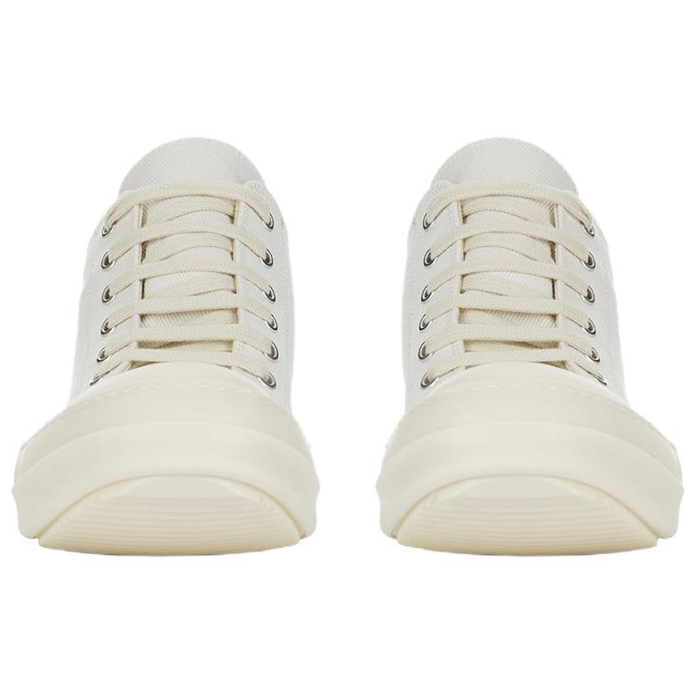 Rick Owens DRKSHDW TEMPLE Low top Canvas Shoes Women"s White