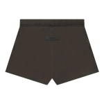 Шорты Fear of God Essentials FW22 Womens Cotton Running Shorts Off Black Logo, FOG-FW22-408