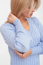 Платье М 2991/голубой