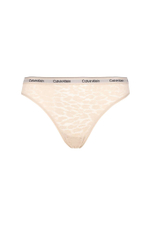 Кружевное трусики 3 пары Calvin Klein Underwear - розовый(000QD5069E)