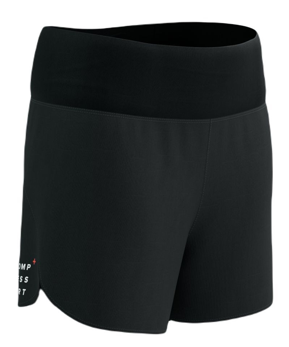 Женские теннисные шорты Compressport Performance - Black