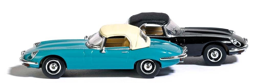 Автомобиль Jaguar XKSS, Cabrio, черный (H0, 1:87)