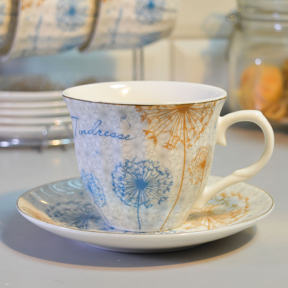 Чайный набор 12 предметов 220мл на подставке (00110591)