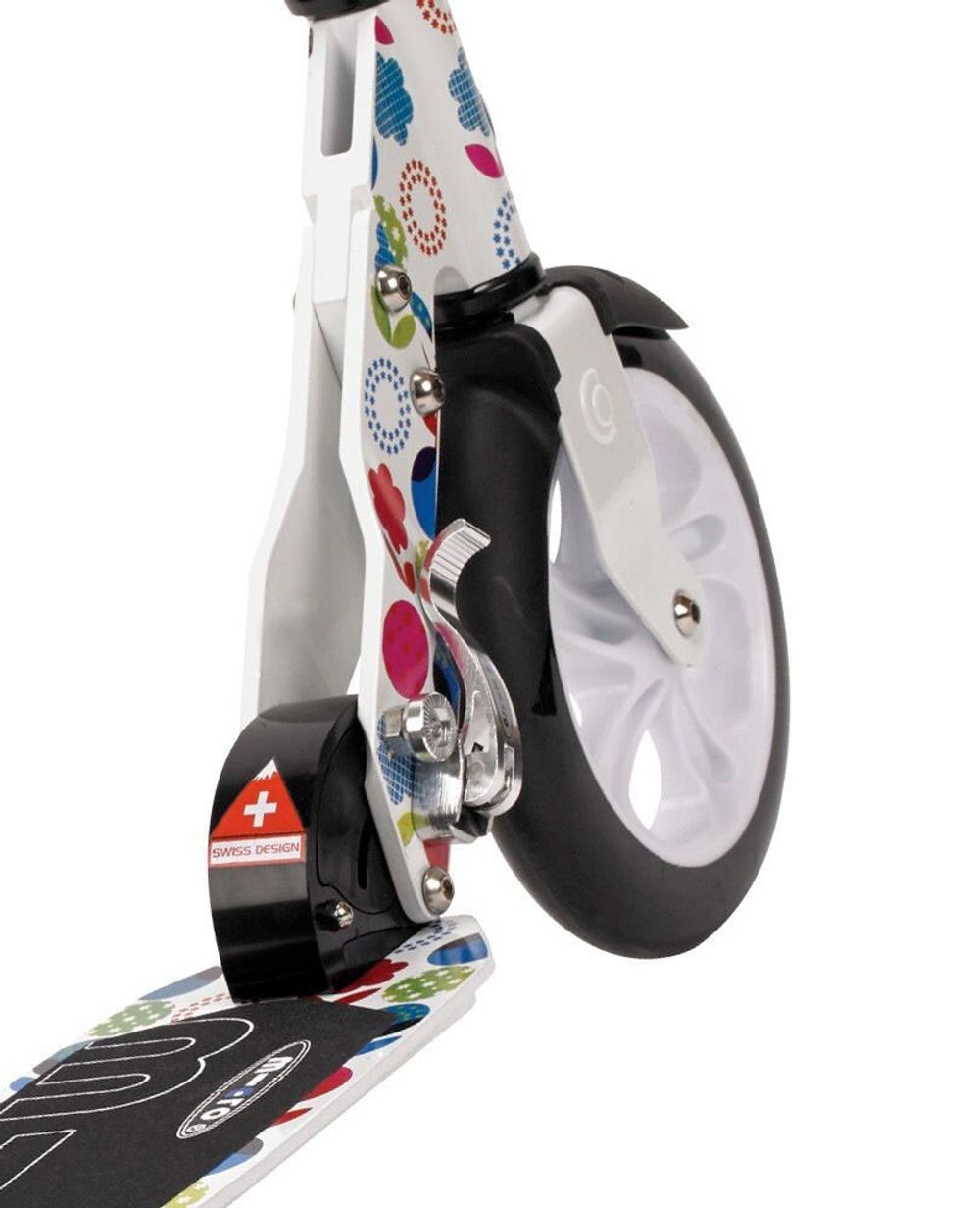 Самокат Micro White Floral