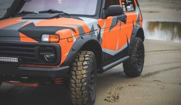 Расширители арок "TORBIK" для 3-х дверной Лада Нива 4x4 под стандартные арки (ТКН214)