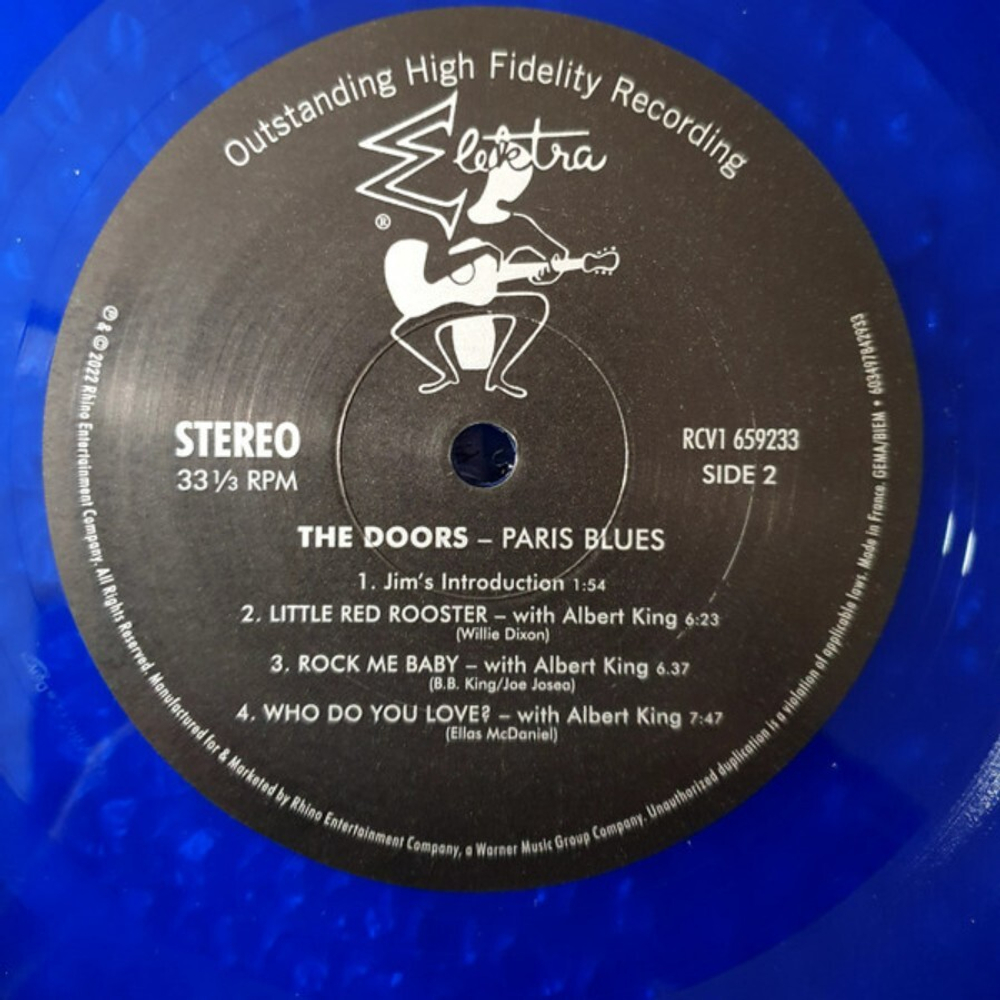The Doors / Paris Blues (Limited Edition)(Coloured Vinyl)(LP)