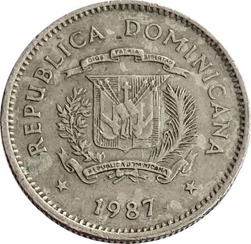 10 сентаво 1987 Доминикана