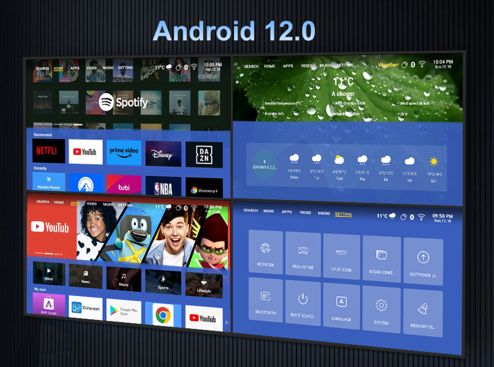 Проектор FlixTone E800
