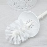 Ерш для туалета с подставкой "Ажурный", цвет микс