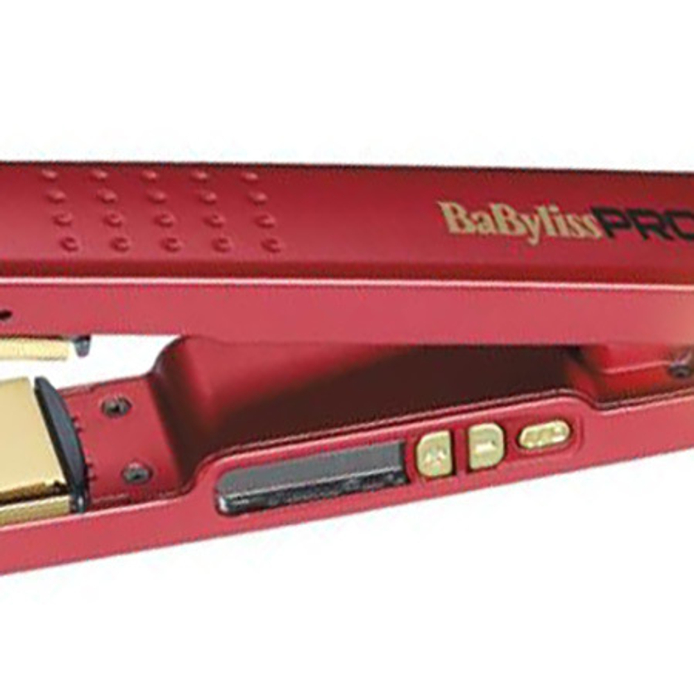 Щипцы-выпрямители 28x110мм с титановым покрытием BaByliss Titanium Ionic Red BAB3091RDTE